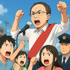 玉城デニー氏の街頭演説中に大声で叫ぶ行為相次ぐ 「選挙妨害」として県警に安全確保申し入れ