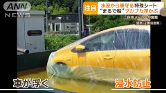 【画像】低地住み必見、水没から大切な車を守る「サム・カーシート」設置5分、お値段8万8000円～