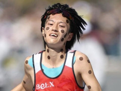 【悲報】草間彌生とコラボしたマラソン選手が発見される