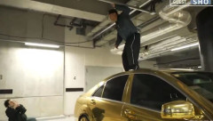 「もうこういう芸やめようよ」 木梨憲武（６４）、ラッパーSHOの愛車の上に乗りへこませて批判殺到（動画あり）　