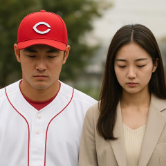 広島カープ・小園海斗 モデル・渡辺リサとの離婚を発表…   #野球 |  ソフトバンクか阪神に入団出来てたら人生違っただろうに