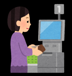 セルフレジやセミセルフレジでレシートを捨てない人がかなり多い