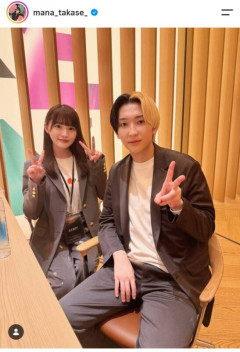 新恋人話題のヒカル　美女と２ショ！「可愛すぎる」「カッコええ」「推しと推し」元日向坂46・高瀬愛奈が投稿
