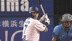 佐野恵太 .264 6本 OPS.713