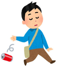 「ルールを守らない俺かっこいい」と思ってるのか、道にポイ捨てや唾吐きをするようになった。でも家では綺麗好きだから意味わからん。