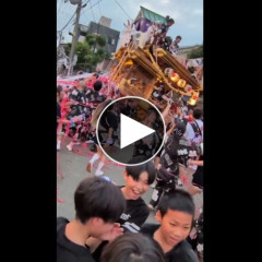 【動画】お祭りの激シコギャル軍団、発見される…