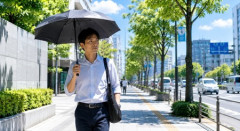 【男と女】「日傘男子」は婚活デートでもアリ？ 女性の9割超が「好印象・容認」と回答