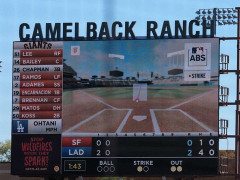 日本プロ野球　ABS「ロボット審判」導入準備　28年ロス五輪を視野　MLBでは今季から導入