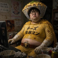 チーズ牛丼マン、誕生