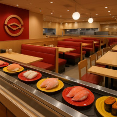 スシローNY店、1皿800円から 10月開業、回転ずしで米国初進出