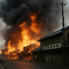 伊勢神宮近くで火事…戦後まもなく誕生した『明倫商店街』ほぼ全焼か 元巨人・沢村栄治さんゆかり   #三重 |  伊勢の神様は護ってくれなかった