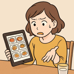 大戸屋のタブレット注文が「分かりづらい」と波紋 漫画家『チキンかあさん煮』が「鶏肉ページに無い」と困惑「UIが悪い」   |  日本人ってSNSで文句と誹謗中傷いってばっかだな