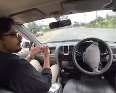 【動画】自動運転システムのテスト走行中にパトカーに衝突する事故。