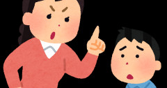 4歳の子が風邪で休んだだけなのに入院したと嘘をつく流行に怒り、何度も叱っていた