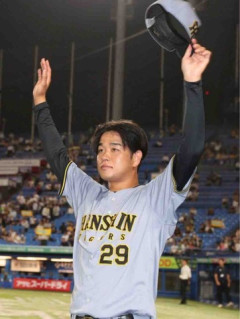 阪神　高橋遥人「運、運ですね」粘りの投球でつかんだ白星、バスター成功のマルチ安打も「運。たまたま」