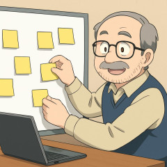 AIの回答をペタペタ張るおじさん「ミートプロキシ」と命名される