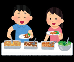 【画像】北海道の「ドーミーイン」でバイキング朝食食うｗｗｗ