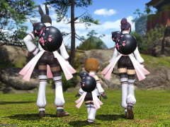 【FF14】新衣装の「夜桜」装備、めちゃくちゃ可愛いけど背中の瓢箪が気になる人も。デカすぎる瓢箪のオン・オフ機能を求める声