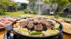 【BBQ】夫が北海道出身　何回帰省しても庭でするジンギスカンが異文化すぎて慣れない