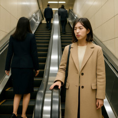 「エスカレーター右側歩くのは非常識」あえて右側に立つ女性に賛否 (大手小町)   |  西日本行くと逆でビビったわ  |  結果的に空いてる側に誰か立てば2列になるのは確かなんだよな