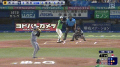 【ヤクルト対阪神20回戦】ヤクルト、初回1アウト二塁から西村瑠伊斗のタイムリーツーベースで先制！！！！！！！！