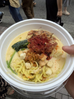 冷やし蟹ラーメン2000円