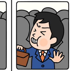 朝の満員電車で毎回気分が悪くなってしまうんだよな…
