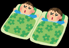 3歳8ヶ月の子が保育園で昼寝をするため、夜はまったく眠らない
