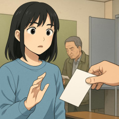 沖縄県知事選挙。選挙権がない人間に投票用紙が配られた模様。しかも有効票に