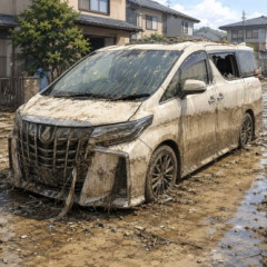 Q「残クレアルファードが豪雨で水没しました。残りのローン払わないとダメですか」 A「当たり前」