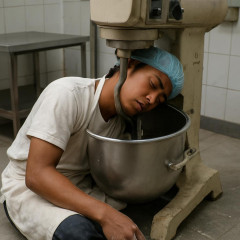 ミキサーに挟まれ…インドネシア国籍の技能実習生死亡 21歳、一人で作業中   #広島
