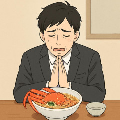 こめお「麻布十番納涼まつり」カニラーメン食中毒はサルモネラ属菌と断定「割烹こめを」に7日間の営業停止命令 こめおは謝罪