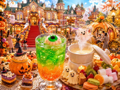 メロンソーダに目玉？白い恋人パークで早くもハロウィンイベント始まる