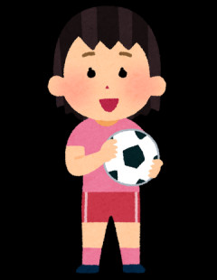 【画像】このお胸の大きさでサッカーは無理でしょ
