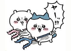 ちいかわ、確実に戦士として成長している模様