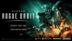 ハイスピード＆高機動バトル『GUNDAM ROGUE ORBIT』2027/3/5に発売日が決定！PSStoreでプレオーダーも開始