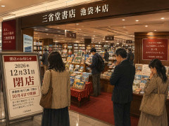 「三省堂書店池袋本店」12月末で閉店　池袋駅直結の大型書店…惜しむ