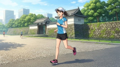 皇居ランナーになるルール、厳しかった→女優さん「1回軽い気持ちでやったがガチ勢が怖すぎてやめた」