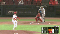 【広島対巨人18回戦】巨人、初回無死一三塁からダルベックのタイムリーで先制！！！！！！！！！