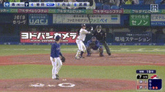 ヤクルト2アウト満塁無得点→中日1アウト満塁無得点→ヤクルトノーアウト23塁