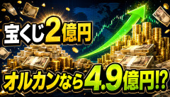 【衝撃】宝くじで当たった2億円、全額オルカンに入れていた場合の現在がヤバすぎるｗｗｗｗｗｗ