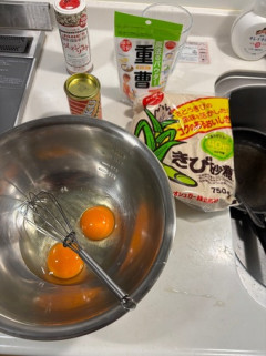 人生初の「マーラーカオ」作ってるンゴ
