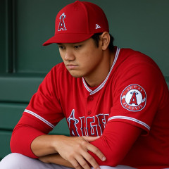大谷翔平、2戦連続でスタメン外 父親リスト除けば移籍後初…体調考慮で連日の休養日か、左膝＆右腕に違和感   #MLB