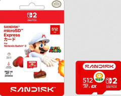 任天堂公式microSD Express Card 512GB発売決定！28,980円！