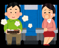 【悲報】新幹線で飯食ってたら「臭いから失せろ」って言われたｗｗｗｗｗｗ