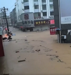 【動画】中国大洪水wwwwwww