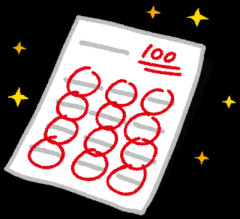 中3の担任のおかげで勉強が楽しくなって5教科で100点から250点まで持ち直した。担任「私子ようやったな！98点や！」私「天才だわウェーイ」すると後ろの席の