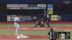 【オリックス対ロッテ22回戦】オリックス、土壇場９回裏２アウト一二塁から中川圭太のタイムリーで同点に追いつく！！！！！！！！！！！！！！