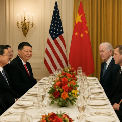 中国の企業団同行か 米大統領「国賓待遇の夕食会」   #習主席訪米