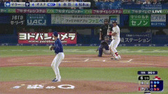 【ヤクルト対中日21回戦】ヤクルト・オスナ、中日・マラーから第６号同点３ランホームラン！！！！！！！！！！！！！！